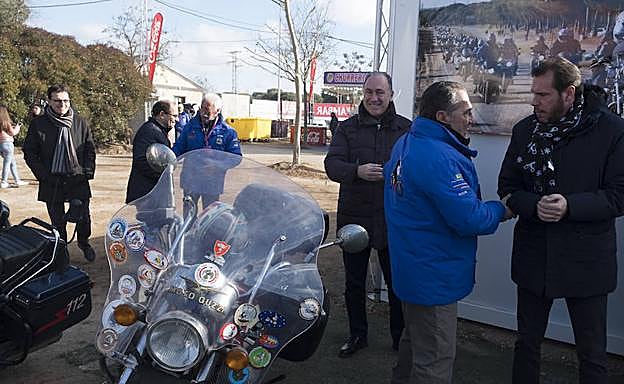 Óscar Puente, durante la inauguración de Pingüinos.