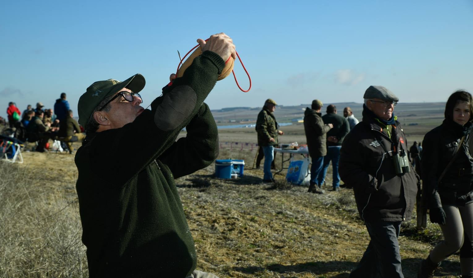 Fotos: Octavos de final del Campeonato Nacional de galgos, en Nava del Rey
