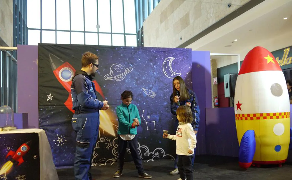 Una de las actividades de la 'Escuela de Astronautas'