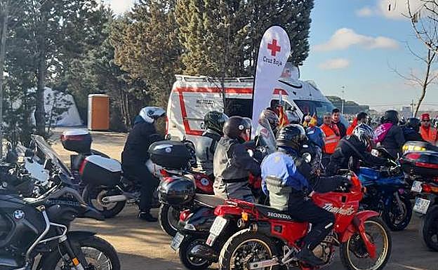 Punto de Cruzo Roja en Pingüinos. 