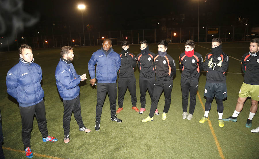 Fotos: Primer entrenamiento de Julio César