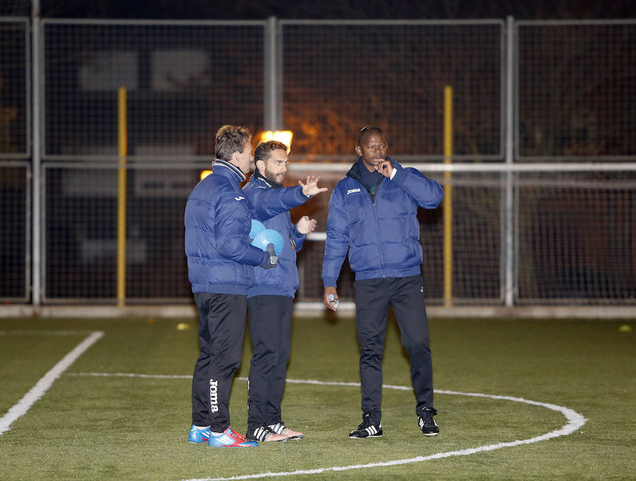 Fotos: Primer entrenamiento de Julio César