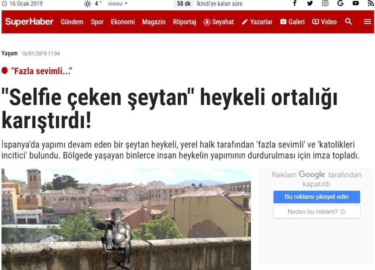 Fotos: Noticias del diablillo de Segovia en medios del mundo