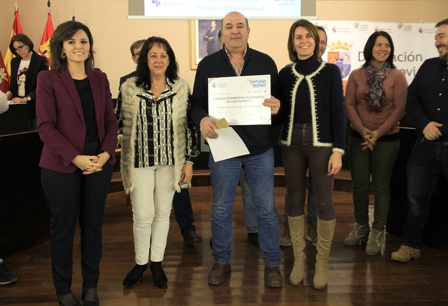 Fotos: Entrega de premios del concurso provincial de belenes.