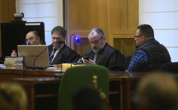 Momento del juicio celebrado en la Audiencia.