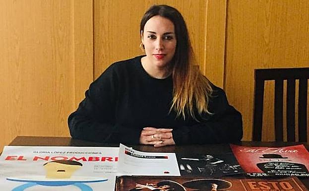 La concejal de Cultura, Azahara Martín, durante la presetación..