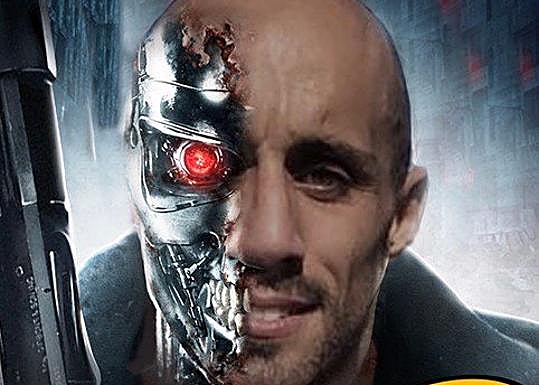 Montaje elaborado por el Fuenlabrada para anunciar el fichaje de Héctor Gómez. 