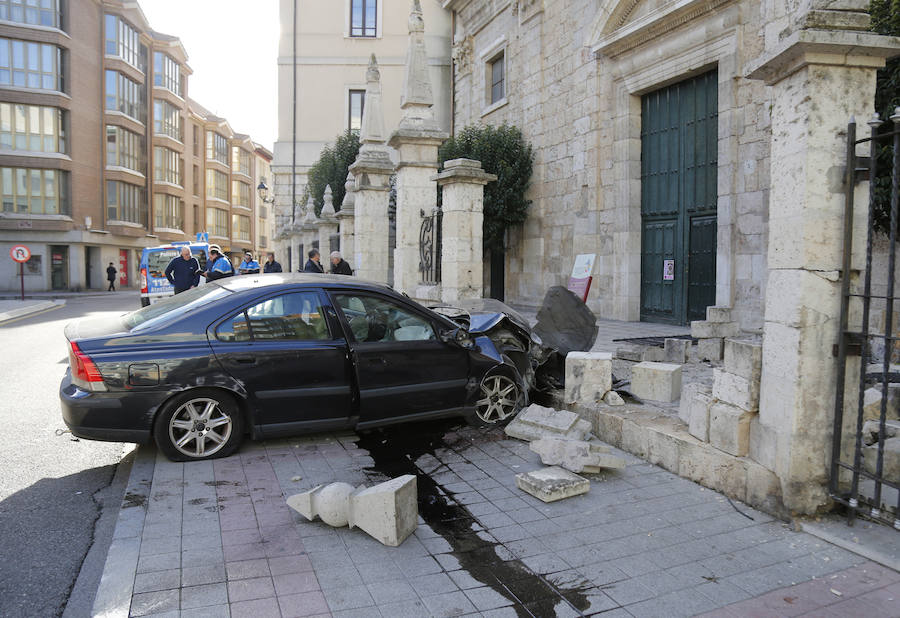 Fotos: Atropello en la calle la cestilla de Palencia