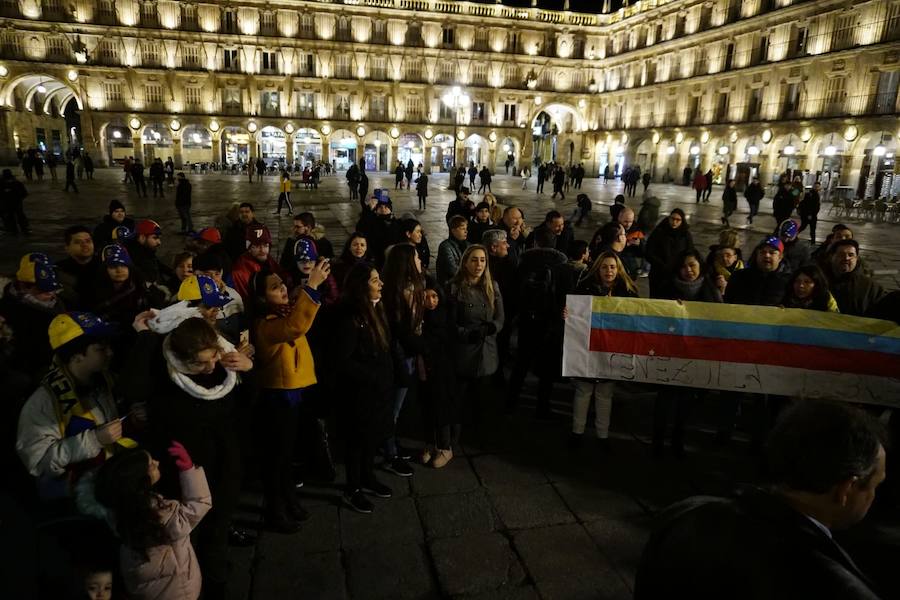 La capital charra se sumó a la convocatoria de concentraciones para reclamar la libertad y los derechos que ha perdido el pueblo venezolano