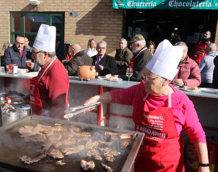 Fotos: Sábado de matanzas populares en Segovia