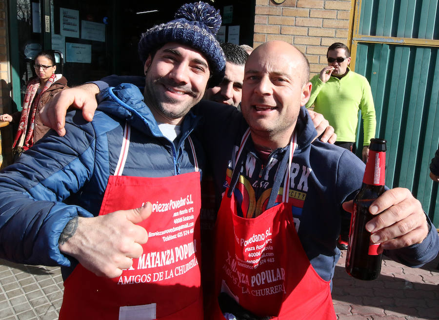 Fotos: Sábado de matanzas populares en Segovia