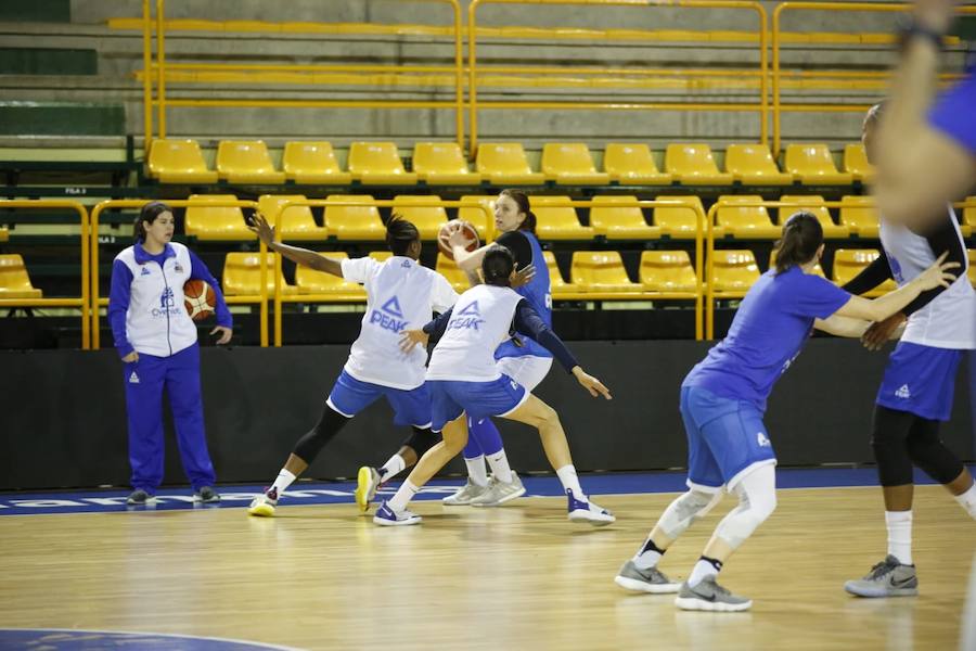 Fotos: Primer entrenamiento de Miguel Ángel Ortega al frente del CB Avenida