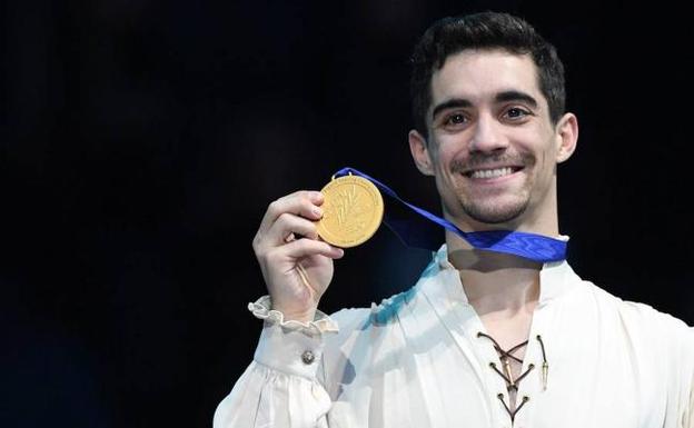 El patinador madrileño Javier Fernández. 