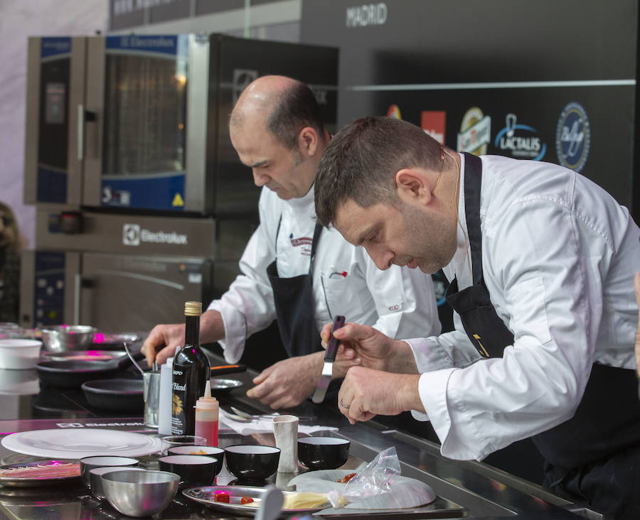 Fotos: Los chefs vallisoletanos Víctor Martín y José Castrodeza en Madrid Fusión