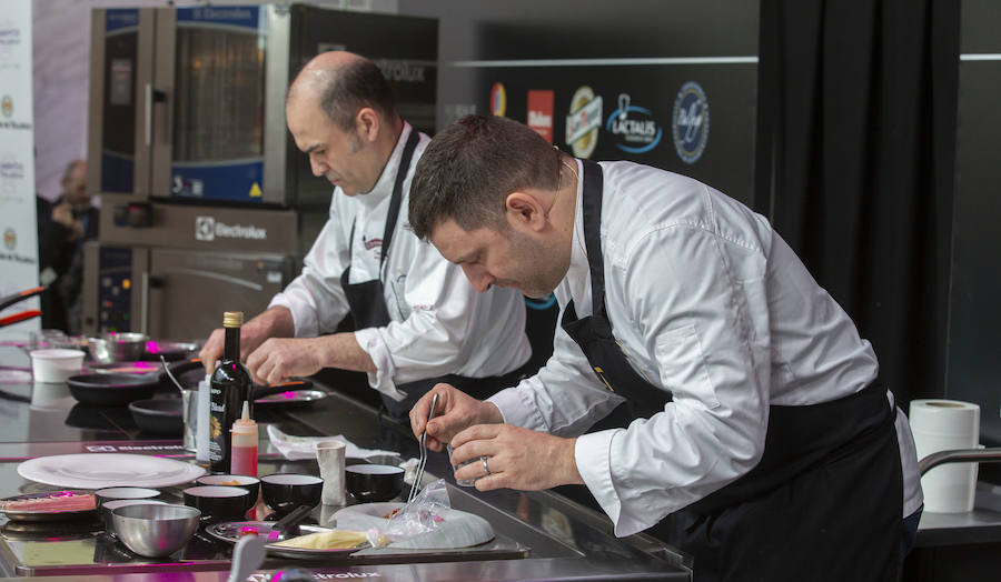Fotos: Los chefs vallisoletanos Víctor Martín y José Castrodeza en Madrid Fusión
