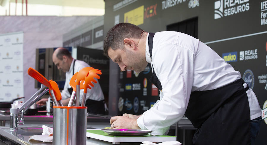 Fotos: Los chefs vallisoletanos Víctor Martín y José Castrodeza en Madrid Fusión
