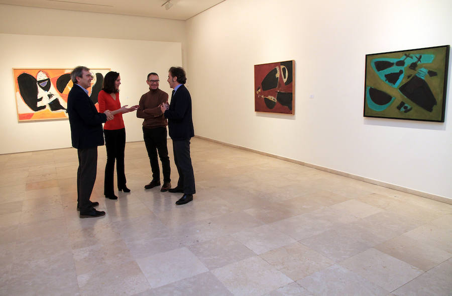 Fotos: Inauguración de la exposición &#039;Guerrero/Vicente&#039; en el Museo Esteban Vicente.