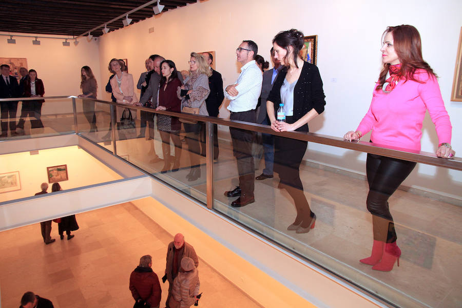 Fotos: Inauguración de la exposición &#039;Guerrero/Vicente&#039; en el Museo Esteban Vicente.