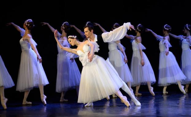 Bailarines del Ballet Ruso Imperial. 