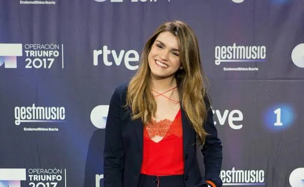 La ganadora de Operación Triunfo, Amaia Romero. 