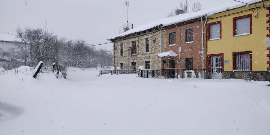 Fotos: Temporal de nieve en Guardo