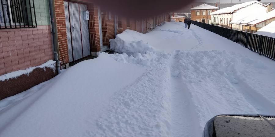 Fotos: Temporal de nieve en Guardo