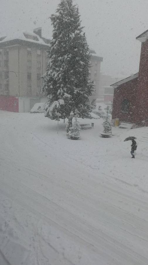 Fotos: Temporal de nieve en Guardo