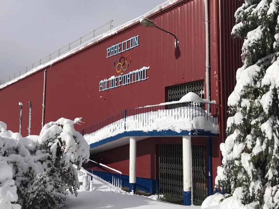 Fotos: Temporal de nieve en Guardo
