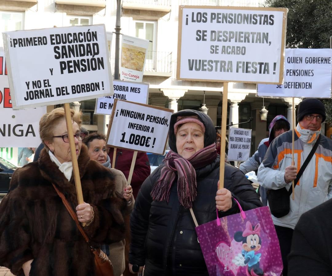 Fotos: Manifestación en Valladolid por las pensiones