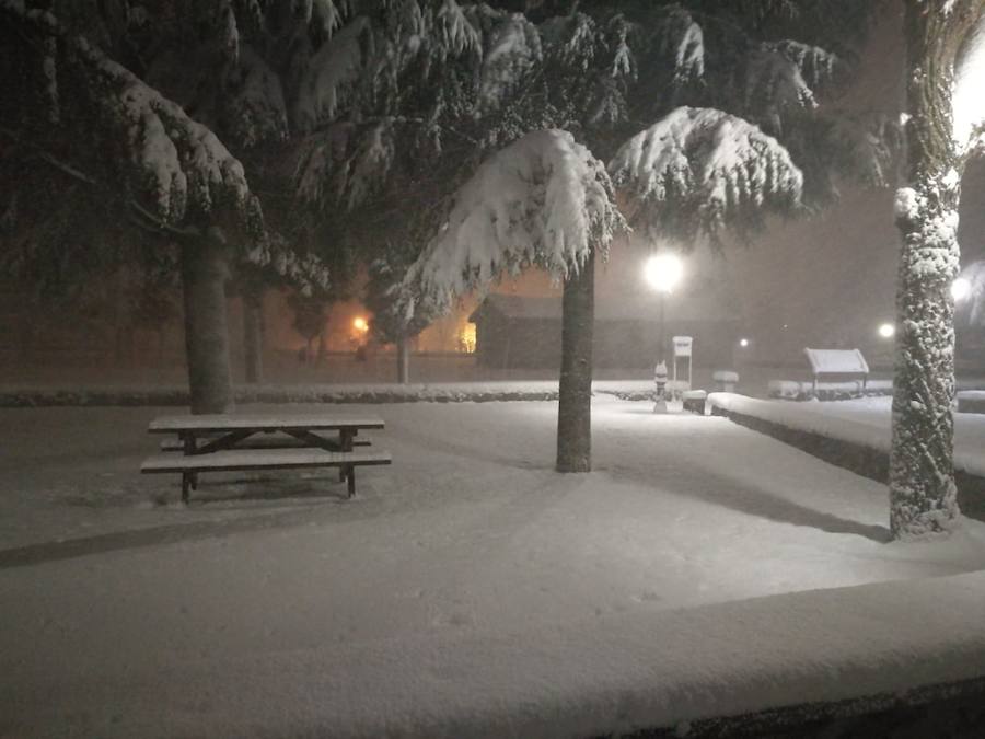 Fotos: Nevada en Velilla del Río Carrión