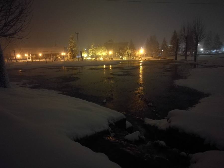 Fotos: Nevada en Velilla del Río Carrión