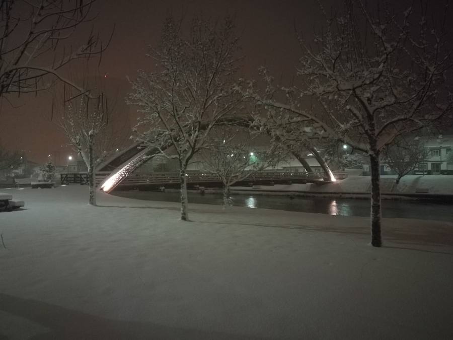 Fotos: Nevada en Velilla del Río Carrión