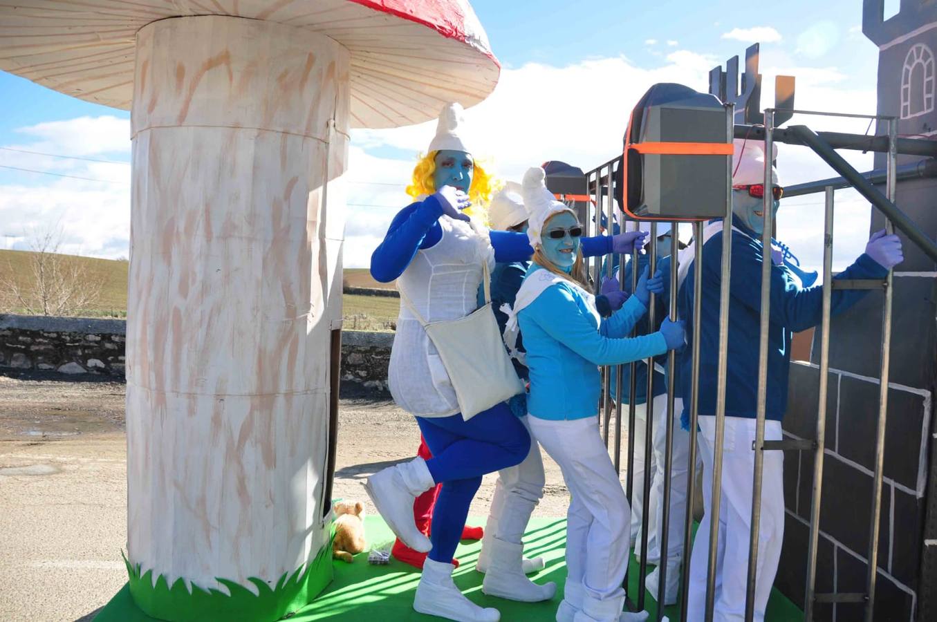 Fotos: Disfraces de San Blas en Geria