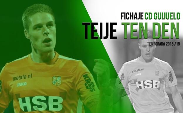 El CD Guijuelo firma al delantero holandés Ten Den Teije Merten