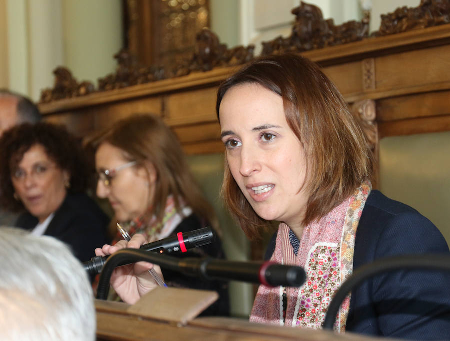 Fotos: Pleno del mes de febrero en el Ayuntamiento de Valladolid