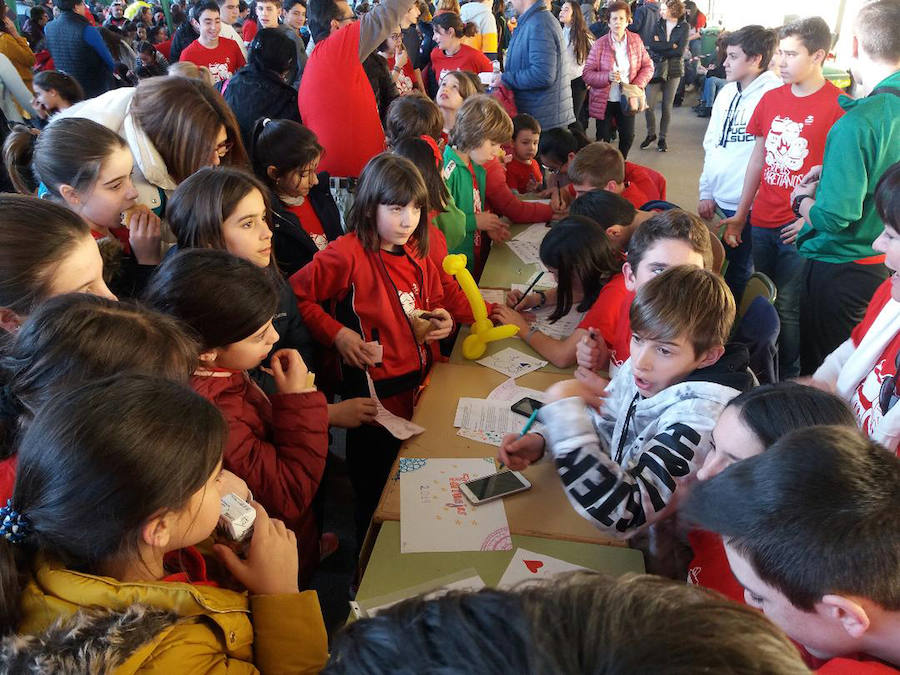 Fotos: Semana Solidaria en el colegio Claret de Segovia