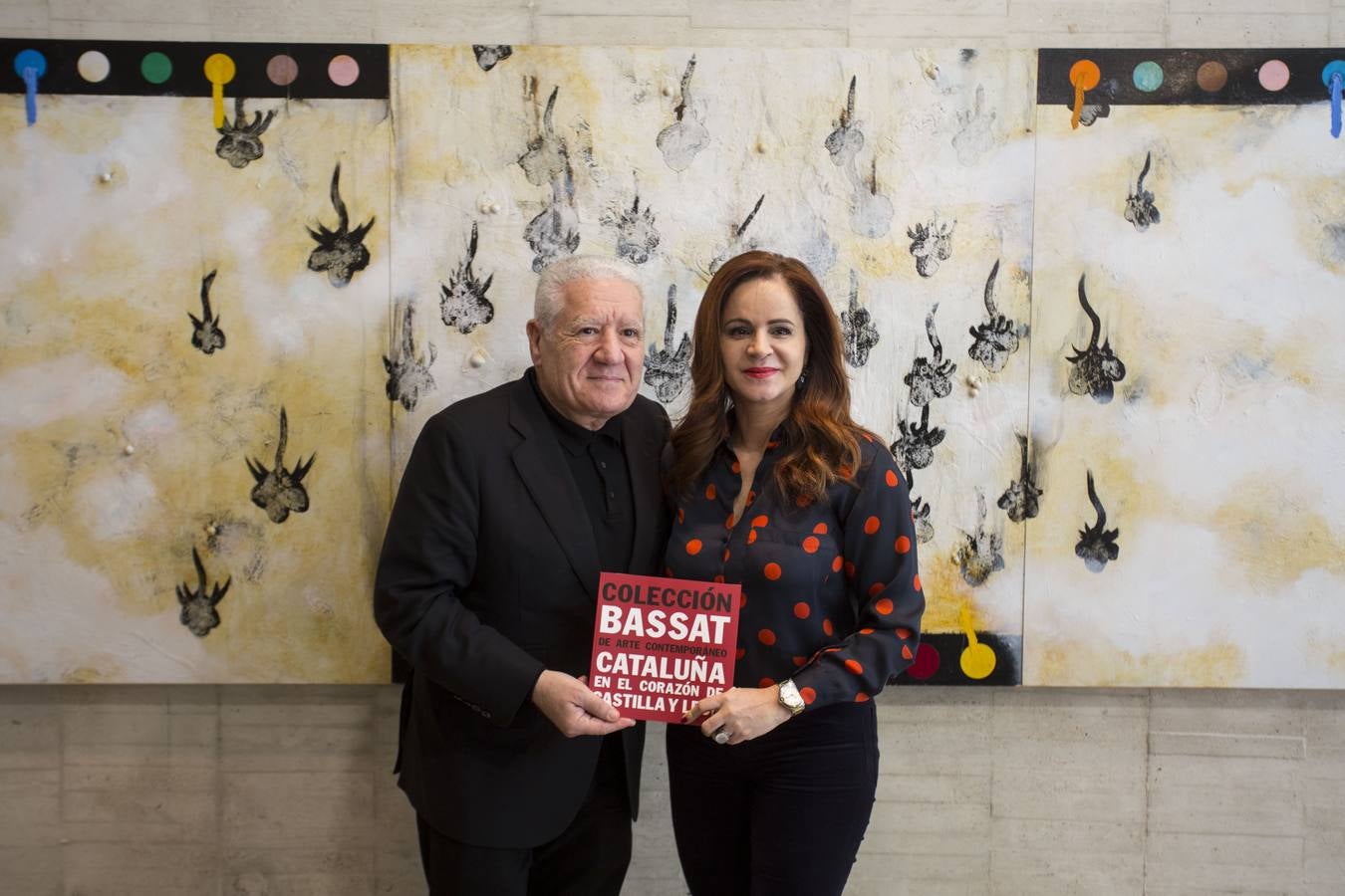 Una pequeña muestra de la colección de obra de arte que el publicista Lluis Bassat y su esposa llevan atesorando durante medio siglo y que tiene su sede en la 'Nave nueva' de Gaudí, en Mataró