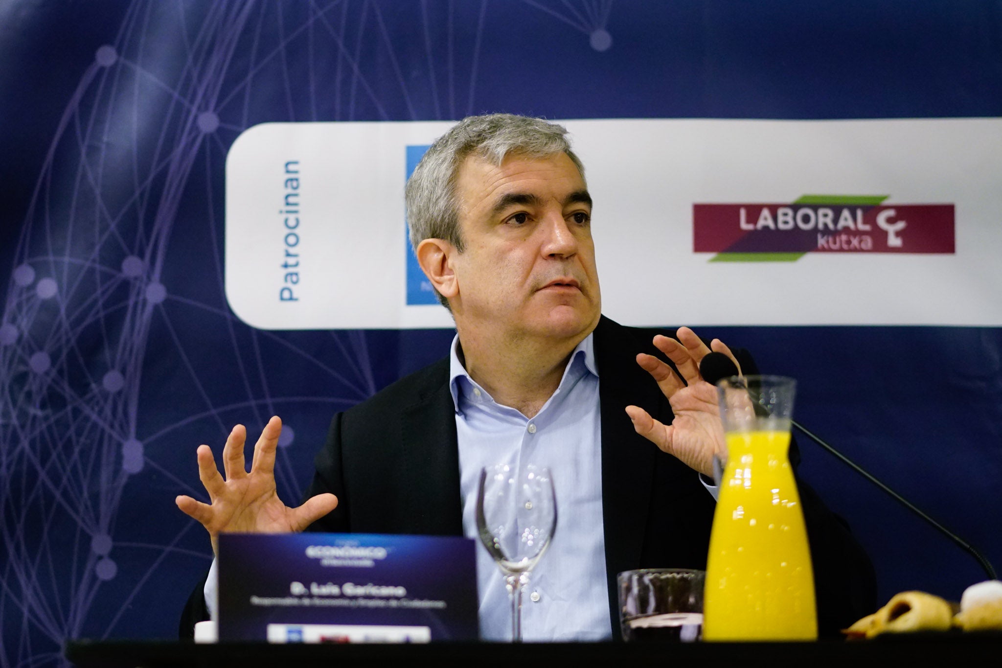 El candidato de Ciudadanos al Parlamento Europeo advierte sobre el «peligro serio» de los populismos para España y para la propia supervivencia de la Unión Europea