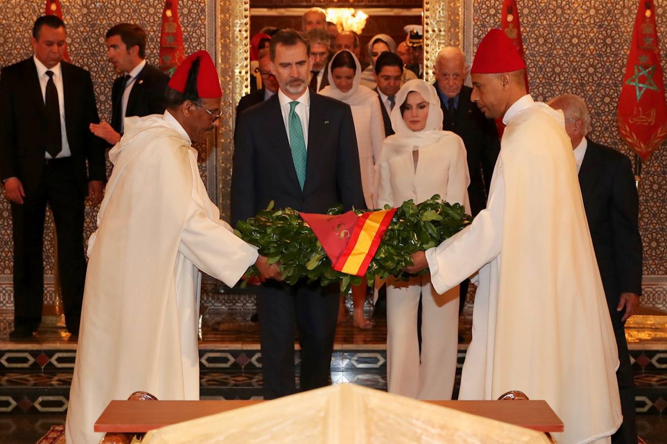 Los reyes Felipe VI y Letizia están realizando una visita de Estado a Marruecos, su segundo viaje al país magrebí, invitados por Mohamed VI