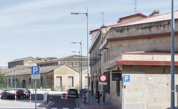 Comisaría de Policía de Salamanca, en la calle Jardines.