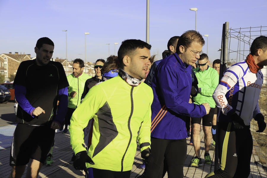 Fotos: Quinta sesión preparatoria para la Media Maratón de Salamanca