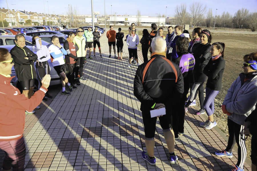 Fotos: Quinta sesión preparatoria para la Media Maratón de Salamanca