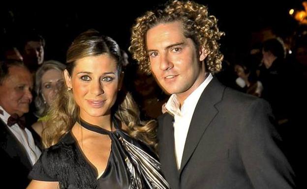 David Bisbal y Elena Tablada en el año 2009, cuando aún eran pareja.