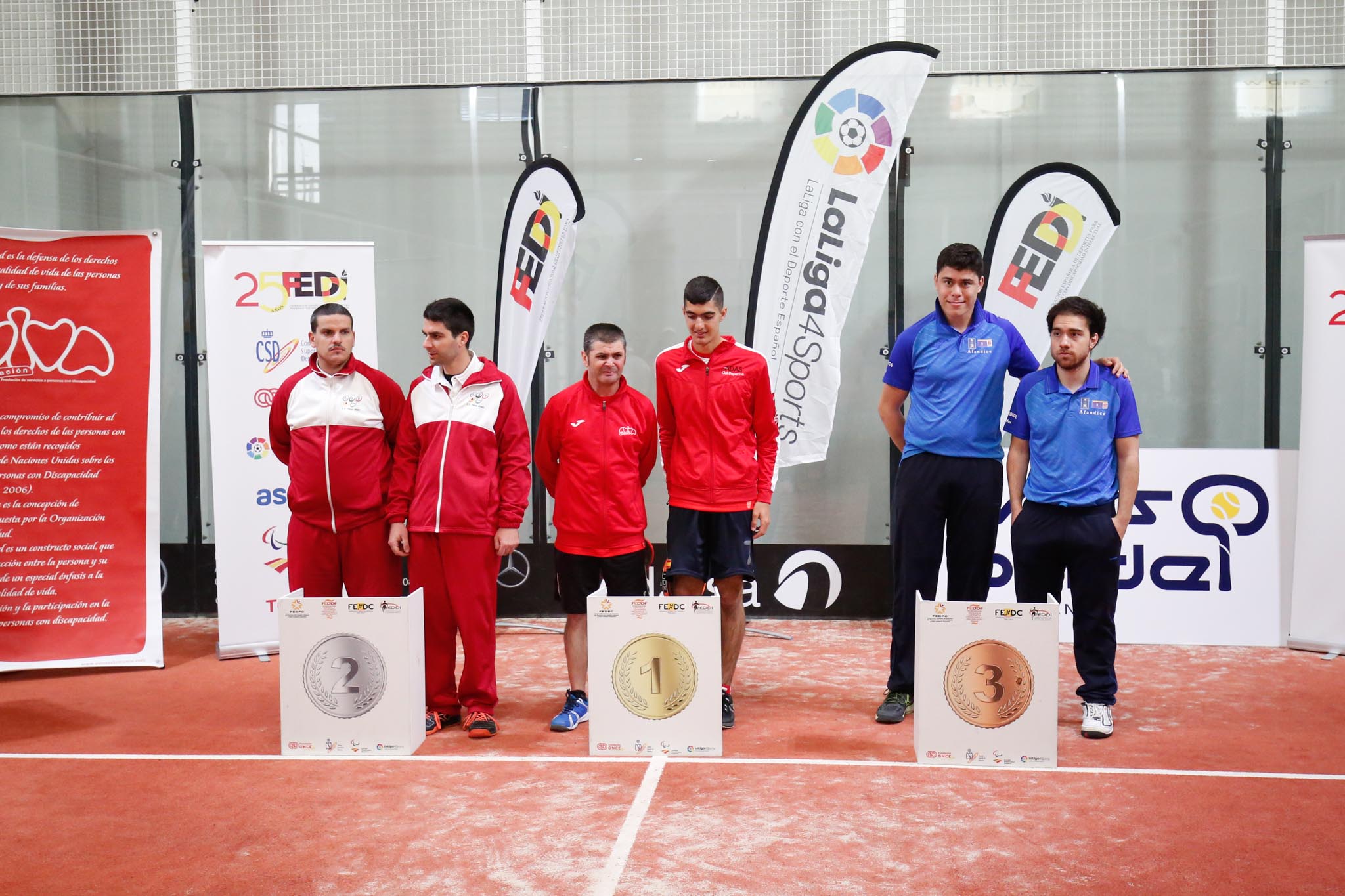 Fotos: Entrega de premios del VI Campeonato de España de Pádel Adaptado