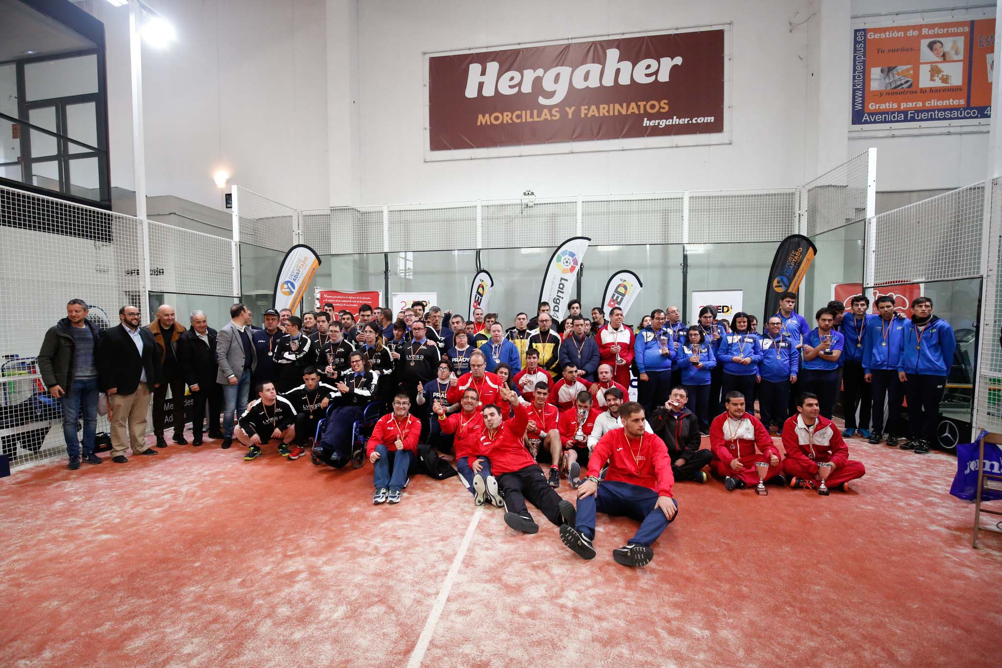 Fotos: Entrega de premios del VI Campeonato de España de Pádel Adaptado