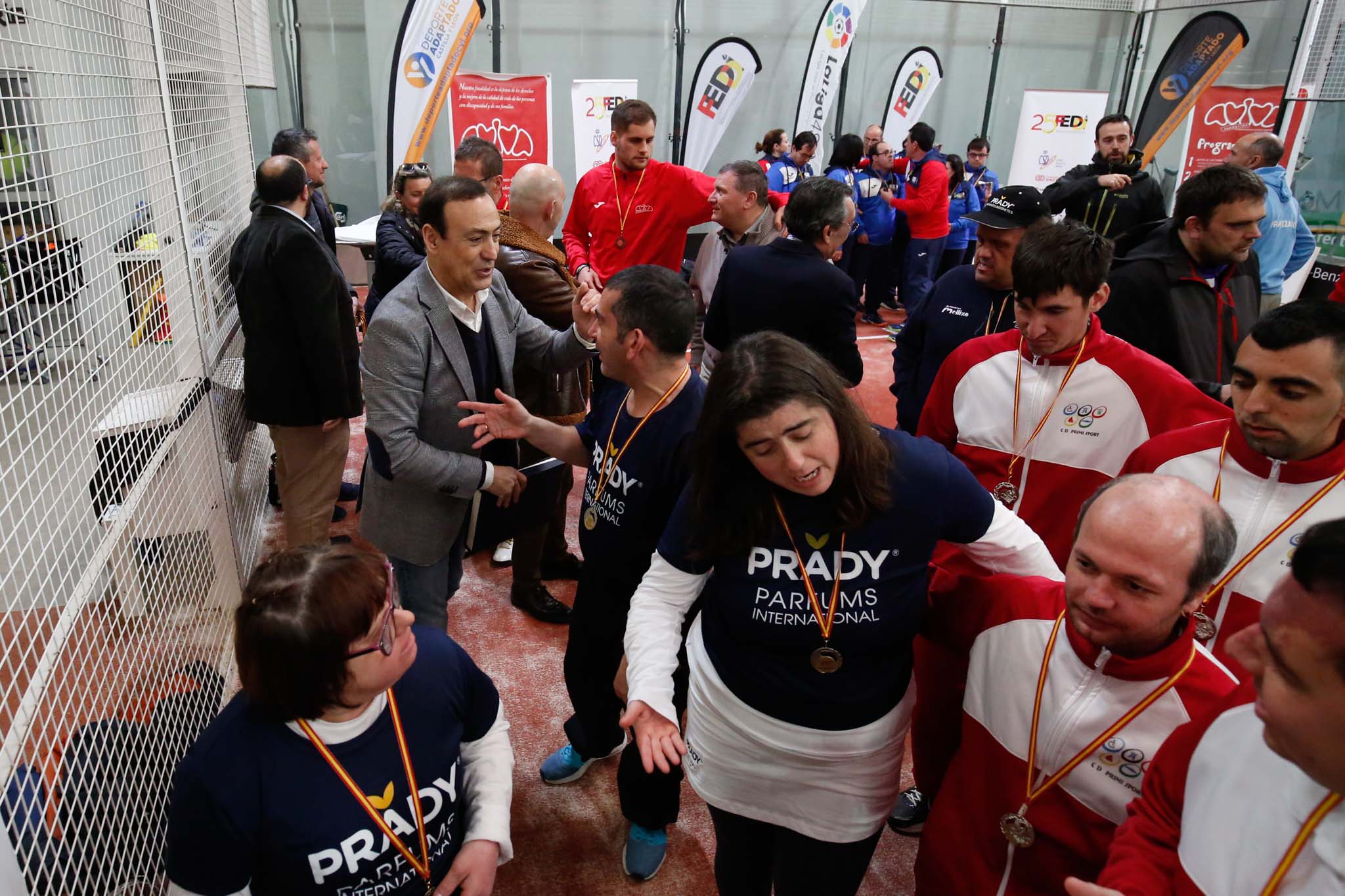 Fotos: Entrega de premios del VI Campeonato de España de Pádel Adaptado