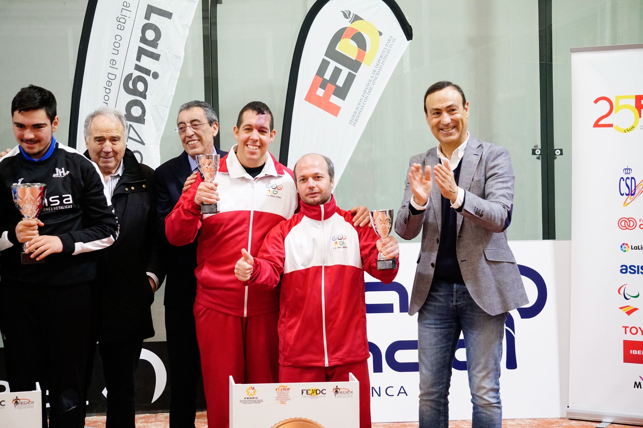 Fotos: Entrega de premios del VI Campeonato de España de Pádel Adaptado