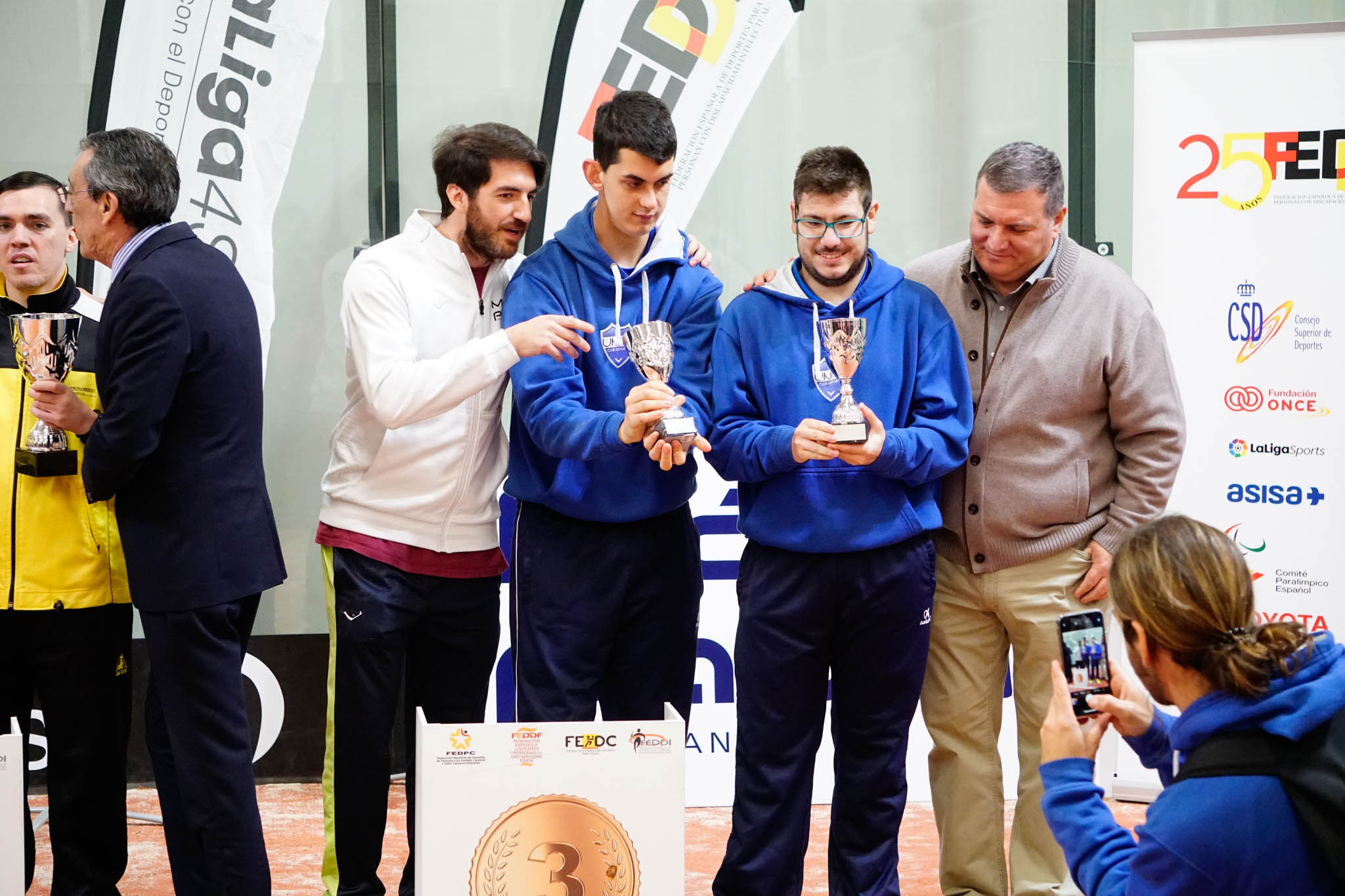 Fotos: Entrega de premios del VI Campeonato de España de Pádel Adaptado