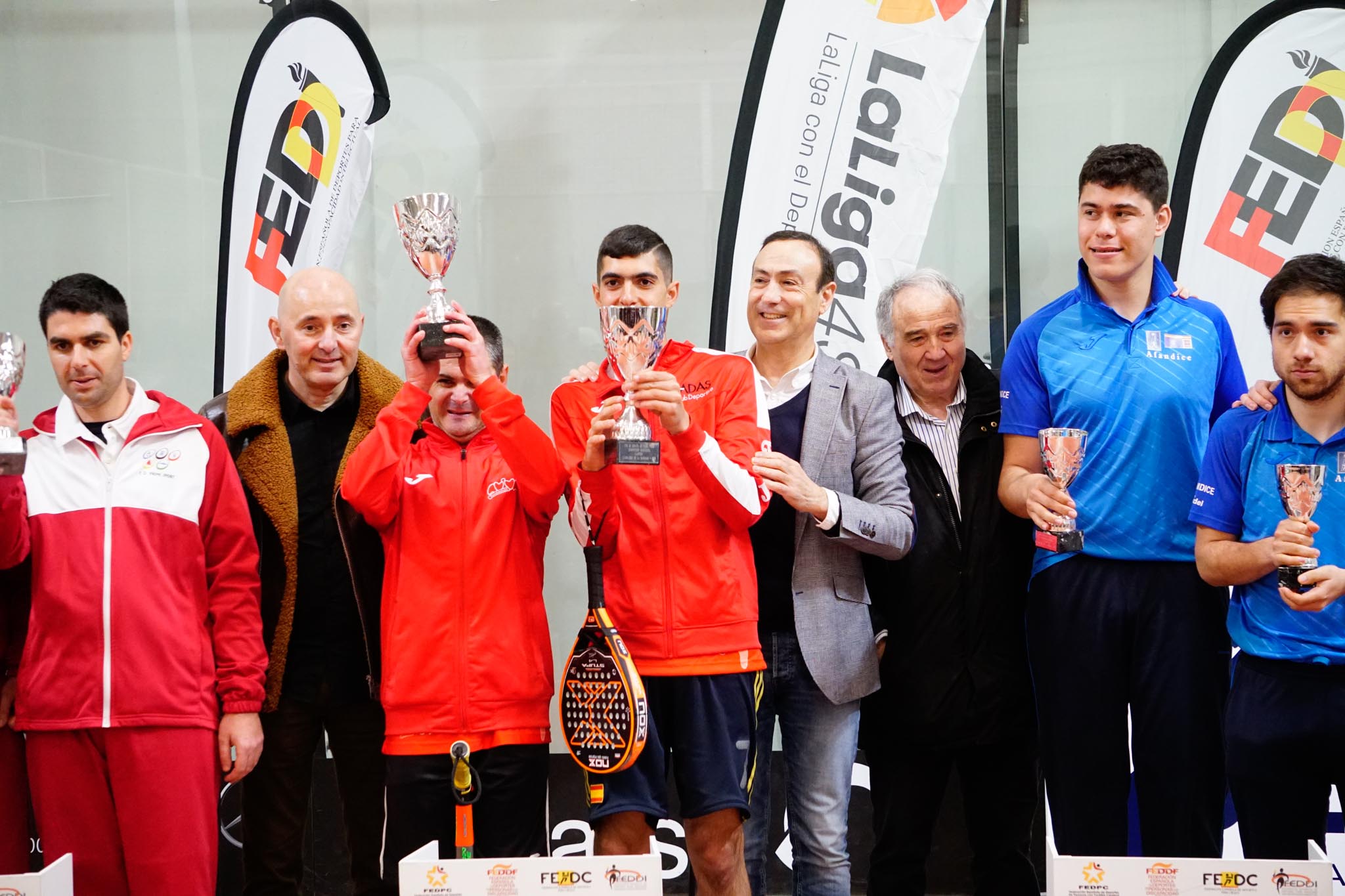 Fotos: Entrega de premios del VI Campeonato de España de Pádel Adaptado