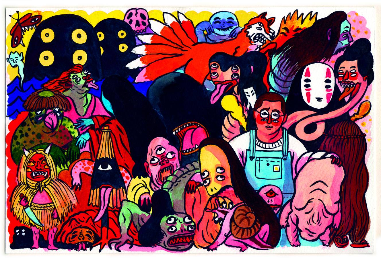 Una narración ilustrada de su infancia y juventud jalonada por los demonios de la depresión y el antídoto de un hijo